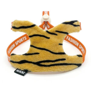 【基礎款】可調式牽引胸背（老虎布料）