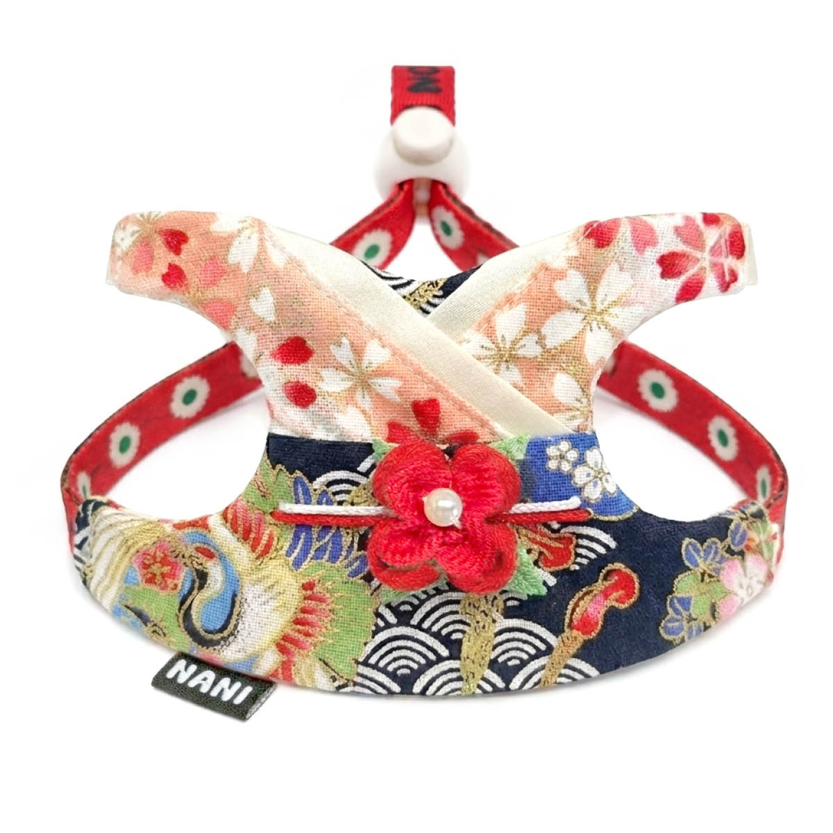 【造型款】可調式牽引胸背(女士和服/淺)