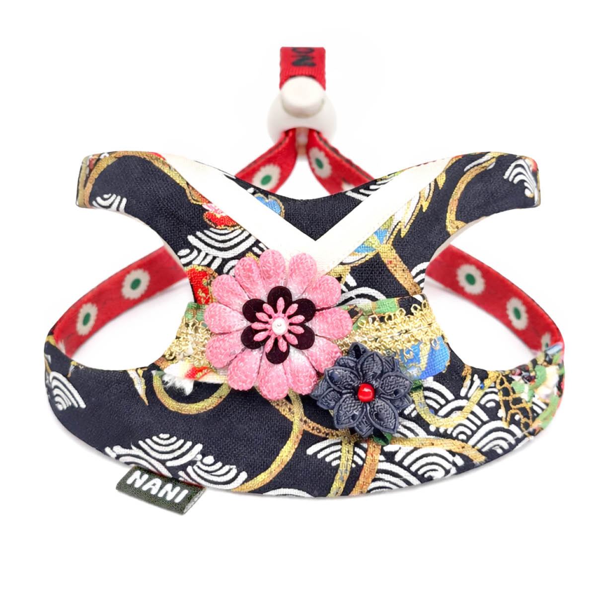 【造型款】可調式牽引胸背(女士和服/深)