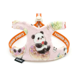 【基礎款】可調式牽引胸背（熊貓）