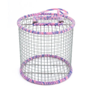 預購【小款】不鏽鋼外出跑籠（粉藍/附肩背帶）